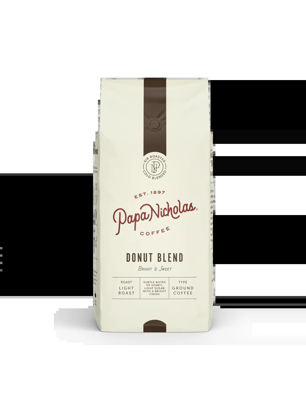 PapaNicholas Donut Blend Light Roast Ground Coffee